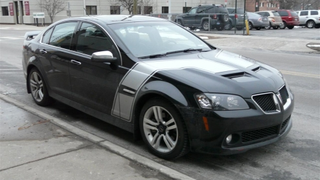 2008 Pontiac G8 Spotted, Decked Out In Racey Duds